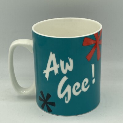 Disney Mickey Mouse "Aw Gee" Ceramic Coffee Mug Cup by Enesco 14 oz EUC |  eBay