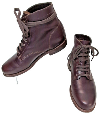 Wolverine 1000 Mile Mens Sz 9D Crimson CXL Plain Toe Original Boots W40189 USA