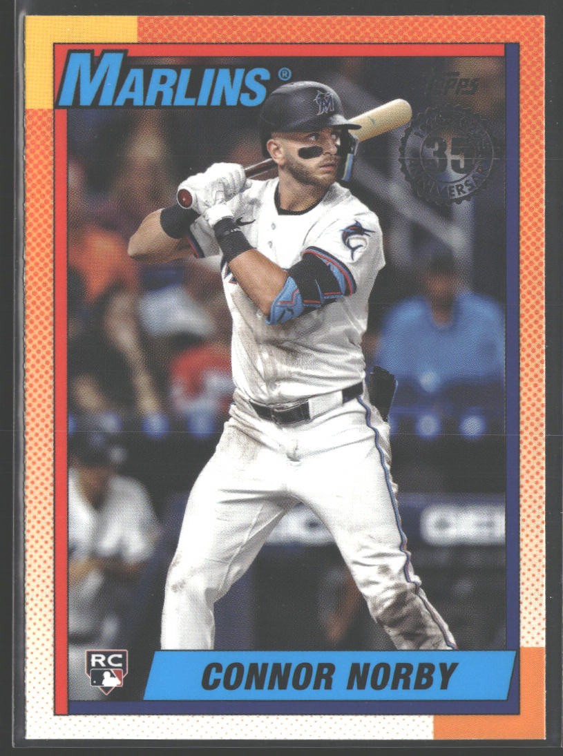 2025 Topps #T90-33 Connor Norby 1990 Topps Baseball 35th Anniversary