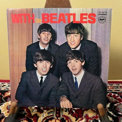 The Beatles With The Beatles AP-8678 Album LP Vinyl Record Japan Used