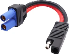 SAE to EC5 Cable EC5 Female Plug Connector to SAE Power Automotive Adapter Ca...