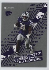 2024 Kansas State University Wildcats Sticker Series DJ Giddens #ST-1 0e6p