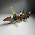LEGO Star Wars Desert Skiff 7104 Complete Set W/ Minifigures - Read Description