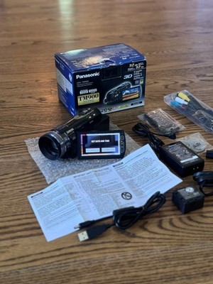 Panasonic HDC-TM900K (32 GB) High Definition 3D Camcorder for sale