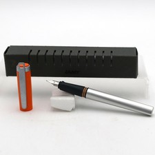 LAMY Logo Aluminum Fountain Pen Medium Nib Ge...