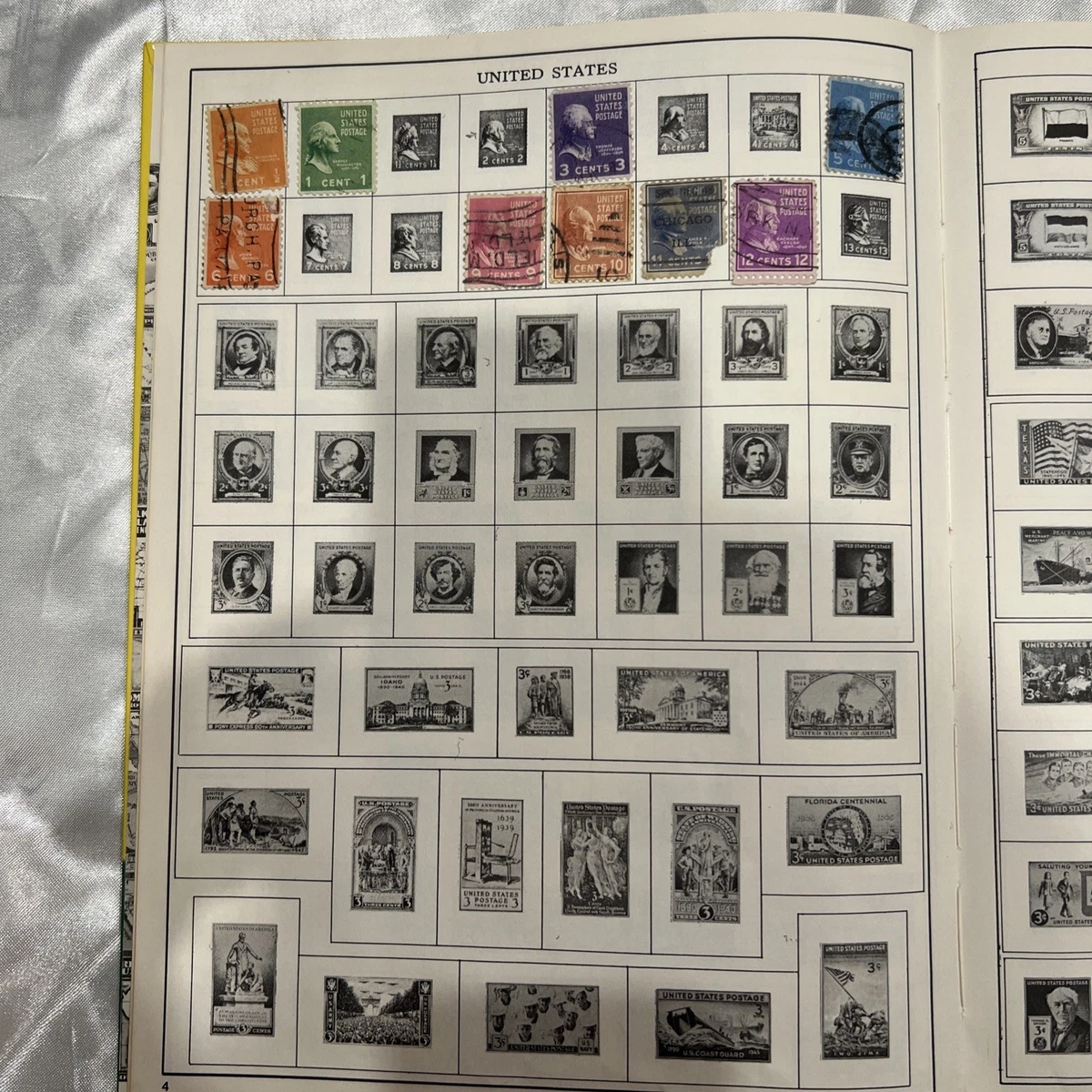My First Stamp Album Vintage 1960 Minkus Publications Includes Over 125 Stamps