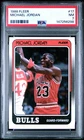 1988 FLEER #17 MICHAEL JORDAN PSA 7