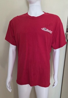Ryan Martin Autograph Fireball Port & Company Men's Size XL T-shirt.  (F)