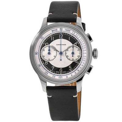 New Longines Heritage Classic Chrono Automatic Men's Watch L2.830.4.93.0