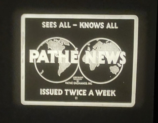 16mm Film: Pathe News #11 B&W Silent (Double Perf) Around 1925