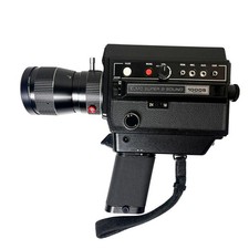 ELMO 1000S Macro Super 8 Sound Movie Camera Tested Working Japan