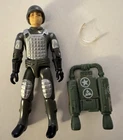 GI JOE ARAH 82-83 Grand Slam from JUMP Silver Pads Jetpack Helmet Visor