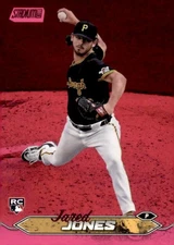 2024 Stadium Club #72 Jared Jones Pink Foil