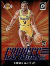 2024-25 Donruss Optic #4 Bronny James Jr. Express Lane Purple