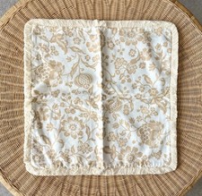 Serena  Lily Claremont Linen Pillow Cover SAMPLE/NO TAGS 24  SQ -Wheat Brown