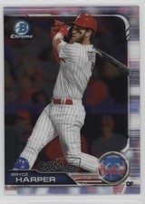 2019 Bowman Chrome Bryce Harper #55 07ke