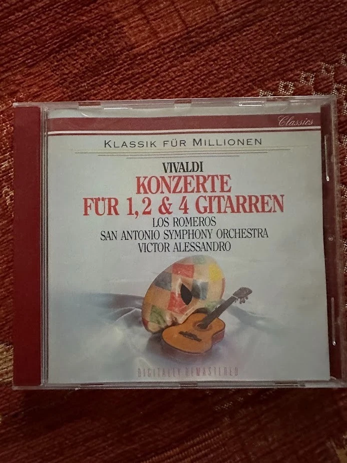 Klassik für Millionen - Vivaldi: Konzerte für 1, 2 & 4 Gitarren - CD