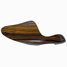 Cocobolo Violin Chinrest, New shape Baroque 4/4 Violin Chin rest