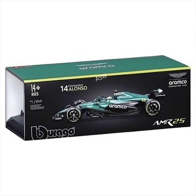 【日本未発売】ブラーゴ 1/24 F1 AMR25 #14 アロンソ 2025 1:24 F1 Fernando Alonso Aston Martin AMR25 Diecast Car Driver