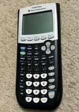 Texas Instruments TI-84 Plus Calculator With Cover FOR PARTS OR REPAIR