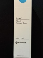 Coloplast Brava Adhesive Remover Spray/Wipes 1.7 oz MPN 120105 Exp 2025-03-07