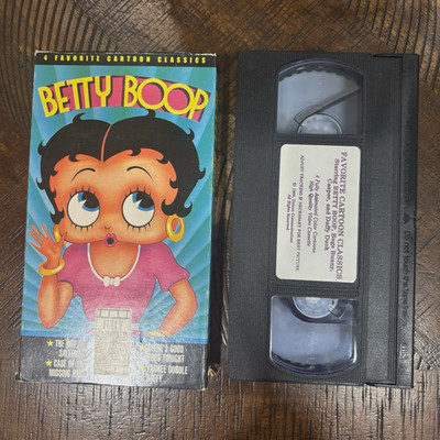UNICON Communications Betty Boop VHS High Quality Video Cassette, English