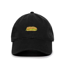 Sandwich Embroidered Baseball Cap Cotton Adjustable Dad Hat