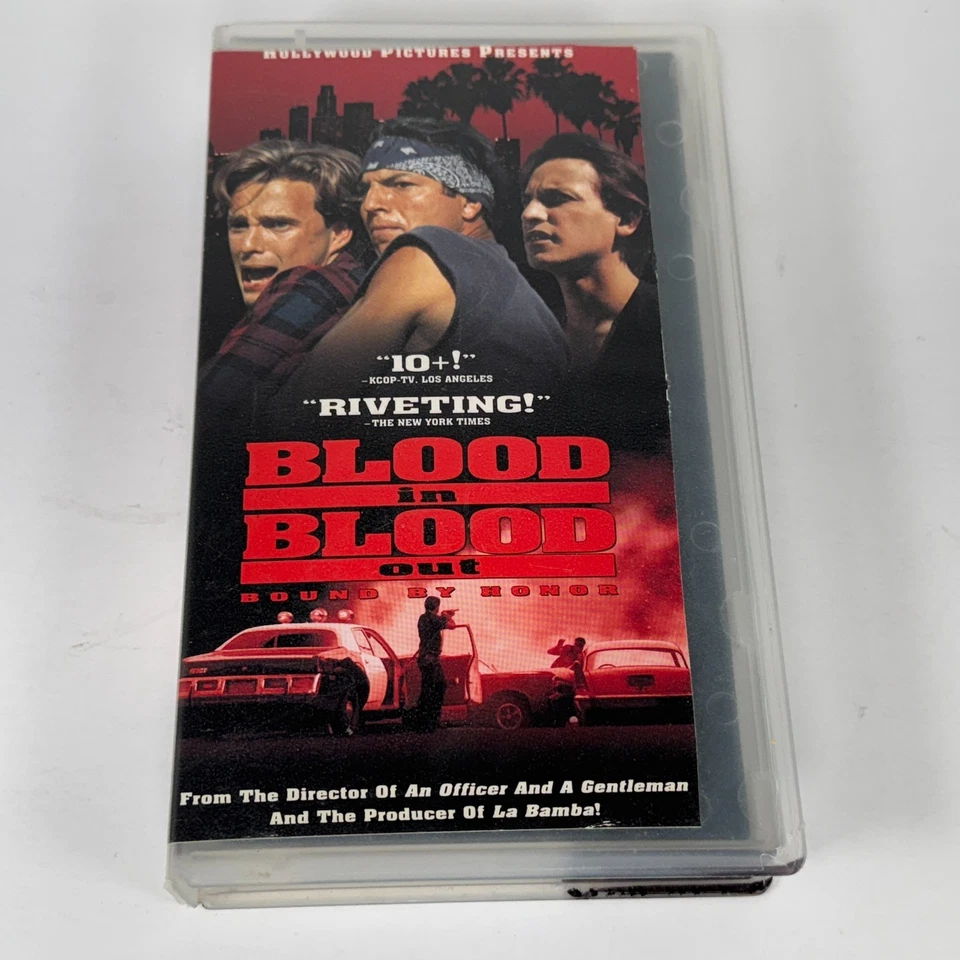 Blood in Blood Out Bound By Honor VHS Cut Case 1994 Hollywood Pictures OOP - Image 2 of 4