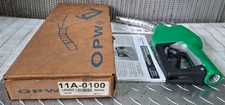 OPW 11A-0100 Green Leaded Automatic Fuel Nozzle Inlet Size 3/4 NPT