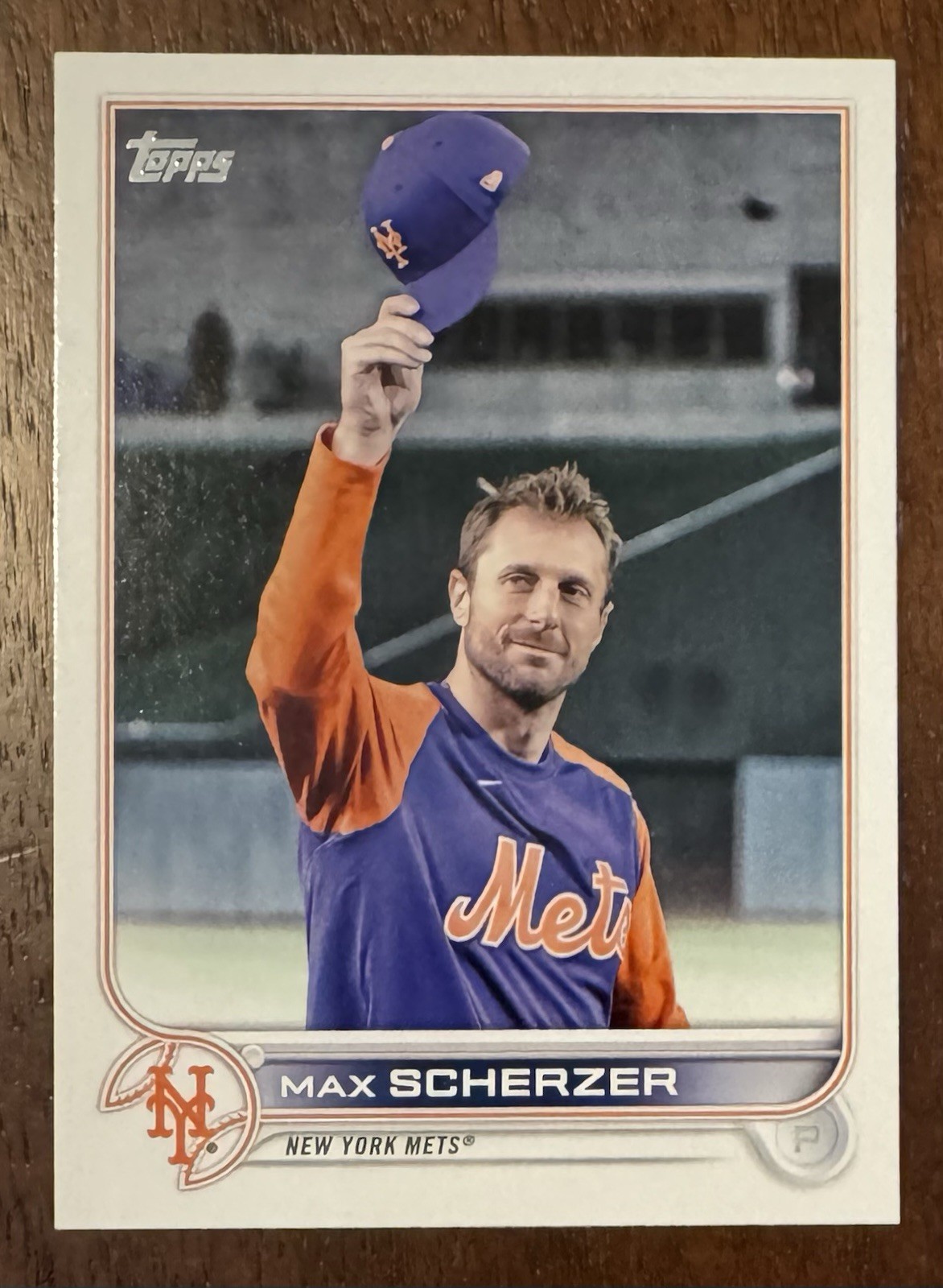 2022 Topps Update Max Scherzer Image Variation SP #US1 New York Mets