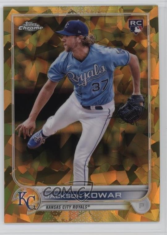 2022 Topps Chrome Sapphire Edition Gold /50 Jackson Kowar #264 1n4