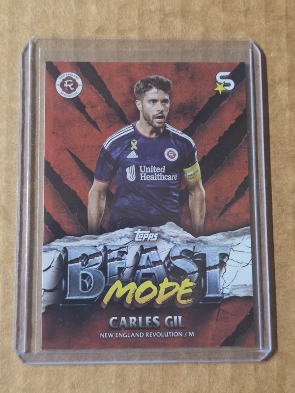 2024 Topps Mls Superstars - Beast Mode Carles Gil #BM-28 New England Revolution