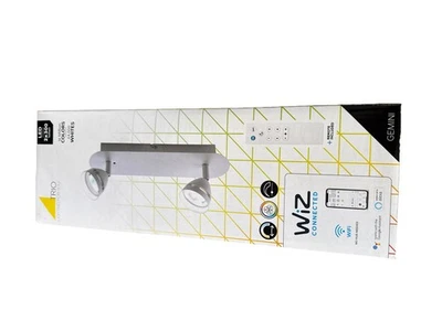TRIO GEMINI LED Deckenleuchte Mit WiZ 2x 3W 600lm 3000-5000K RGBW Fernbedienung - Bild 1 von 4