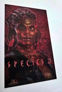Species II Lenticular Movie Poster 1997 Wechsel /Wackelbild erotisches Alien