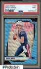 2024 Panini Blue Wave Prizm #329 Drake Maye Patriots RC Rookie 154/230 PSA 9
