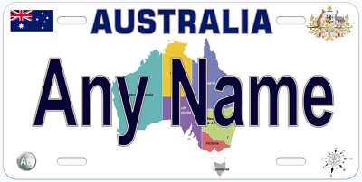 Australia Any Name Personalized Novelty Car License Plate