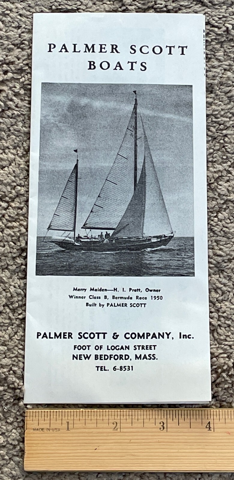 Palmer Scott WEASEL AMANTHA SMYRA Etc Sailboat Boat Dealer Sales