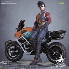 Panam Cyberpunk (1) Kit modelo resina impresa 1/12 sin pintar y base OXO