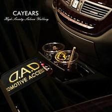 2pcs Jdm Gold Dad Automotive Luxury Vip Car Curtains Window Shade Valance 60m