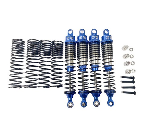 For FS 1/10 Remote Control off-road truck car Aluminum metal Upgraded Parts Blue - Picture 29 of 56