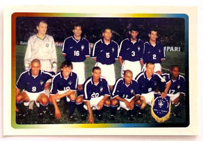 2007 COPA AMERICA VENEZUELA Panini Sticker #296 BRAZIL SOCCER TEAM OF 1997