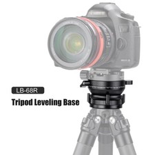 SUNWAYFOTO LB-68R 360 Panoramic Leveling Base Tripod Head 22 lbs Load Capacity