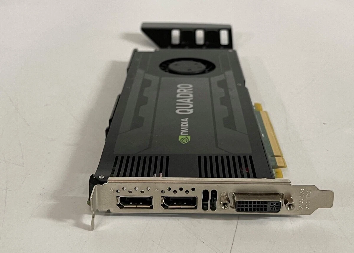 HP NVIDIA Quadro K4200 4GB GDDR5 1x DVI 2x DP Graphics Card