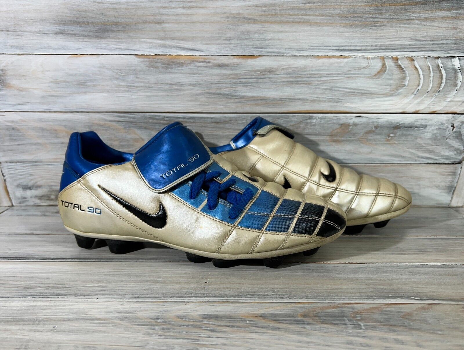 equivocado Chaise longue Analgésico Vintage Nike Total 90 II FG 2003 Men&#039;s Football Boots Very Rare | eBay