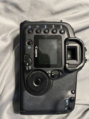 Canon EOS 10D 6.3MP Digital SLR Camera (Body Only) Black Untested