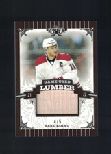 2021-22 Leaf Lumber Hockey SAKU KOIVU Game Used Lumber Stick #4/5