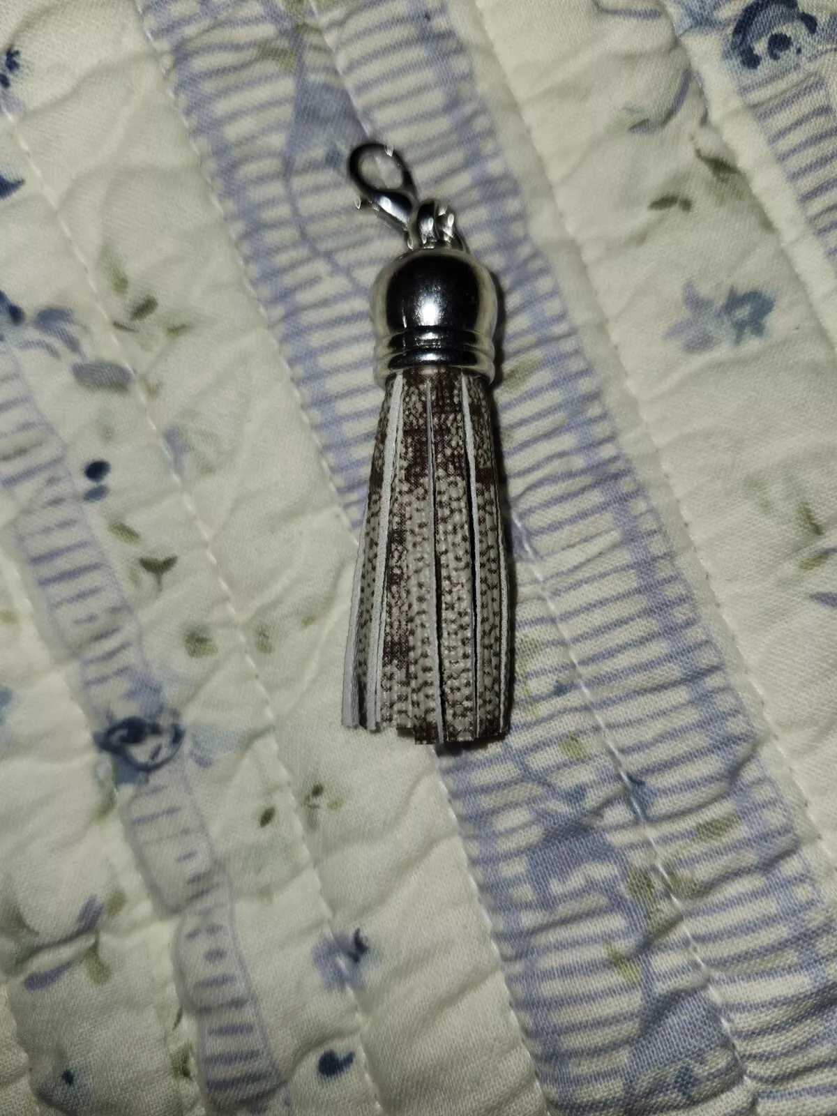 GUCCI Gucci fermeture éclair en métal charme collier sac de charme accessoires bon