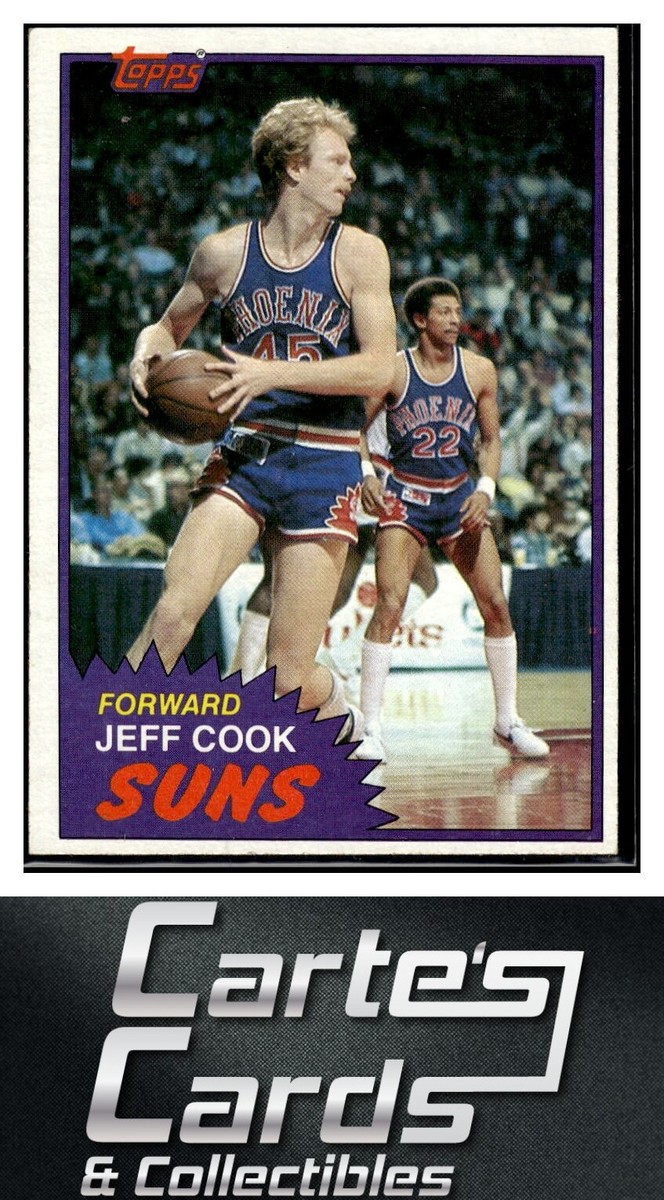 Jeff Cook 1981-82 Topps #W80 Phoenix Suns | eBay