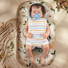 18" Reborn Baby Dolls Vinyl Silicone Realistic Handmade Newborn Doll Xmas Gift