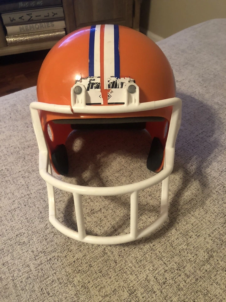 ВИНТАЖНЫЙ МОЛОДЕЖНЫЙ ФУТБОЛЬНЫЙ ШЛЕМ FLORIDA GATORS FRANKLIN РЕПЛИКА - Изображение 3 из 4